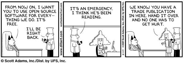 Dilbert Open Source